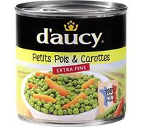 D'Aucy Peas & Carrots Extra Fins 400G (Lot 10)