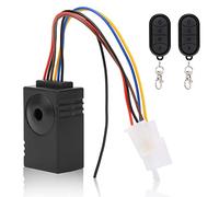 DAUERHAFT Anti-Theft Alarm, Waterproof Vibration Alarm for Motorcycle Car Vehicles Door Window, with Emergency Function, Personal Security