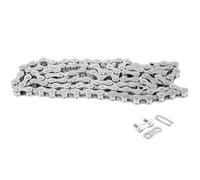 DAUERHAFT Bike Chain 304 stainless bike chain single speed Chain Breaker And Chain Checker, Stainless Steel Bicycle Chain,Anti Rust, High Strength, nan