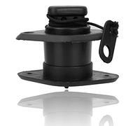 DAUERHAFT Drain Valve PVC Drain Valve Plug Kit Non Return Inline Valve with Rope Scupper Valve Kit Accessory for Kayak Inflatable Boat Rubber Dinghy