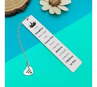 Daughter Birthday Bookmarks to My Daughter Gifts from Mom Dad Inspirational Bookmarks for Stepdaughter Encouragement Graduation Gift Back to School Gift