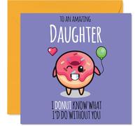 Daughter Birthday Card, Donut What I'd Do