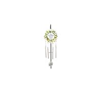 Daughter Cream Rose Memorial Wind Chime Hanging Crook Tribute Plaque Graveside Ornament