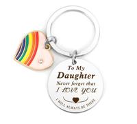 Daughter Gifts,Daughter Gifts from Mum Dad,Daughter Christmas Gifts,Gifts for Daughter,Daughter Keyring,Gift for Daughter,Special Daughter Gifts,Gifts for Daughters Adult,Christmas Gifts for Daughter
