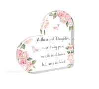 Daughter Gifts For Daughter Gifts From Dad Acrylic Heart Plaque Daughter Gifts From Mom Daughter Gift For Daughter Birthday Gifts Mother To Daughter Gifts Daughter In Law Gifts Bonus Daughter Gifts