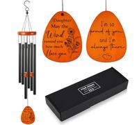Daughter Gifts from Mom- Duaghter Birthday Gifts from Dad, Wind Chime for Duaghter, Dear Duaghter Gift Ideas, Thank You Gifts,Patio,Graden Decoration