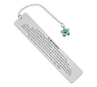 Daughter Gifts from Mum to My Daughter Bookmark Christmas Birthday Gifts for Daughter Graduation Gifts Thanksgiving Day Mothers Day Gift Wedding Gift for Daughter