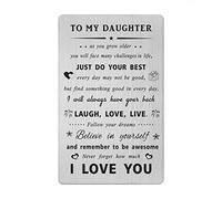 Daughter Gifts - Gift for Daughter Birthday Christmas Card - My Daughter Wedding Valentines Mother's Day Graduation Card