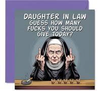 Daughter in Law Birthday Card, Absolutely None