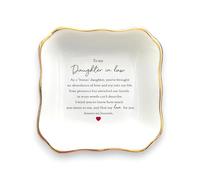 Daughter In Law Gift, Ring Dish, Jewelry Dish, Present For Daughter In Law, Daughter In Law Birthday Gift, Daughter Appreciation, Future Daughter Gift From Mother In Law, To My Daughter On Wedding Day