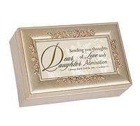 Daughter Inspirational Decorative Rose Music Box