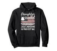 Daughter Of A Veteran My Dad Risked His Life To Save Strange Pullover Hoodie