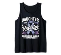 Daughter of A Warrior Esophageal Cancer Awareness Tank Top