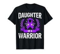 Daughter of A Warrior Pancreatic Cancer Awareness Support T-Shirt