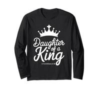 Daughter of King 2 Corinthians 6:18 Christian Tee Long Sleeve T-Shirt