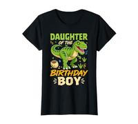Daughter of The Birthday Boy T Rex Dinosaur Party T-Shirt