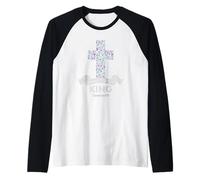 Daughter of The King - Christian Raglan Baseball Tee