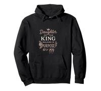 Daughter of the King - Walking in Purpose Christian Pullover Hoodie