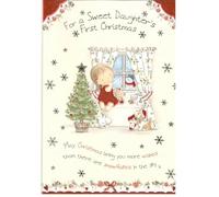 Daughter's First Christmas Card, 15 x 23 cm