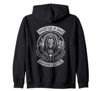 Daughters Of Grace Lion Cross Kingdom Chapter Zip Hoodie