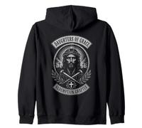Daughters Of Grace Redemption Chapter Jesus Cross Zip Hoodie