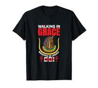 Daughters of Isis Walking in Grace Wrapped Legacy DOI PHA T-Shirt