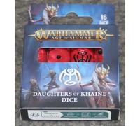 Daughters of Khaine Dice BNIB New D6 x 16 2026 Games Workshop Warhammer Elves
