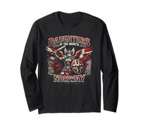 Daughters of the North - Norway Viking Valkyrie Mythology Long Sleeve T-Shirt