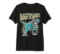 DAUGHTERSAURUS Cool Dinosaur with Sunglasses Premium T-Shirt