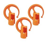 DAULT American-Made Heavy Duty Garage Storage Hooks for Stihl Kombi Attachments | Tool Organizer Hangers | Wall Mount Utility Hooks | Set of 3 | Made in U.S.A. (Patented)