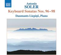 Daumants Liepins – Antonio Soler: Keyboard Sonatas Nos. 96–98 – NAXOS