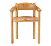 Daumiller Dining Chair with Armrests Golden Pine