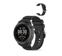 daunke 1 Pack,Watch Strap For COROS NOMAD, Silicone Waterproof Replacement Band,Scratch Resistant,Sturdy and Durable,Easy to Replace,Black