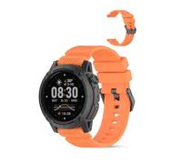 daunke 1 Pack,Watch Strap For COROS NOMAD, Silicone Waterproof Replacement Band,Scratch Resistant,Sturdy and Durable,Easy to Replace,Orange