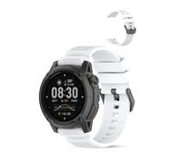 daunke 1 Pack,Watch Strap For COROS NOMAD, Silicone Waterproof Replacement Band,Scratch Resistant,Sturdy and Durable,Easy to Replace,White