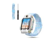 daunke 1 Pack, Watch Strap For imoo X10/Z7, Nylon Woven Water-Resistant Replacement Band (with a screwdriver included), Scratch Resistant, Sturdy and Durable, Easy to Replace, Light Blue