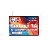 daunke 2 Pack Screen Protector for Ainmel AMNC12 10 inch Tablet, Tempered Glass Film Guard,Bubble Free,HD Clear,Ultra Resistant,Anti-Scratch