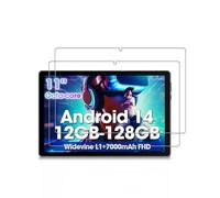 daunke 2 Pack Screen Protector for DigiLand R11/Blackview Tab90 WiFi/TCL NXTPAPER 11 Gen 2 11 inch Tablet, Tempered Glass Film Guard,Bubble Free,HD Clear,Ultra Resistant,Anti-Scratch