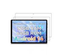 daunke 2 Pack Screen Protector for Freeski UKA10L02/Tabwee Tablet T80/Semeakoko Android 14 10 inch Tablet, Tempered Glass Film Guard,Bubble Free,HD Clear,Ultra Resistant,Anti-Scratch
