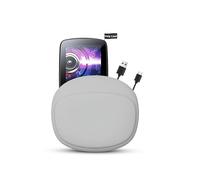 daunke Carrying Case for YOTON MP3 Player, Soft Silicone Protective Cover, Waterproof, Shockproof, Scratch Resistant, Easy to Use & Carry, Case Only ，Gray