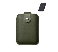daunke Case for Baseus Enerfill MagSafe Powerbank 10000 mAh, Power Bank leather case,All-inclusive Protection,Anti-shock/scratch,Drop Protection,comfortable to hold,Lightweight and portable(Green)