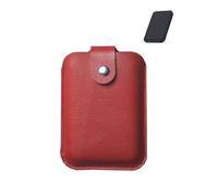 daunke Case for Baseus Enerfill MagSafe Powerbank 10000 mAh, Power Bank leather case,All-inclusive Protection,Anti-shock/scratch,Drop Protection,comfortable to hold,Lightweight and portable(Red)