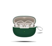 daunke Case for Shokz OpenDots 2/E320 Wireless Earbuds,Soft Silicone Protective Cover,Case with Round buckle,Full Protection,Green