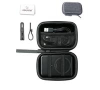daunke EVA Hard Shell Travel Case for Anker Nano/MagGo 5000/10000mAh Power Bank (A1665/A1664), Shockproof Storage Bag with Silicone Cable Clip, Grey