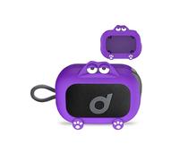 daunke for Anker Soundcore Select 4 Go Bluetooth Speaker, Soft Silicone Protective Cover,Full Protection,Purple