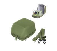 daunke Hard Carrying Case for Polaroid GO/ONE STEP2/NOW/NOW+ Instant Camera with Shoulder Strap,Waterproof,Shockproof,Anti-Scratch, Easy to Use and Carry,Case Only (Green)