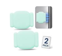 daunke Magnetic Silicone Case for Tile Mate 2024 2-Pack | for Tile Mate 2024 & 2022. Full protection, scratch-proof, magnetic. For kids, pets, backpack, luggage, keys. Mint Green.
