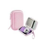 daunke Premium Quality Digital Hard Camera Case,EVA Material, Waterproof & Anti-Scratch, Portable - Compatible with Sony/Nikon/Canon/Samsung/Fujifilm - Case Only (Peach Pink)