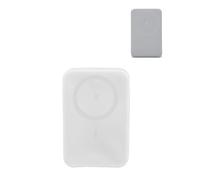daunke Silicone Case for ANKER Nano A110Z 10000 mAh Repeatable & Washable Cover, All-inclusive Protection,Anti-shock/scratch,Drop Protection,comfortable to hold,Lightweight and portable（White）