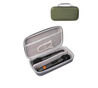 daunke Storage Bag for JBL PartyBox, Diagonal Woven PU and EVA Design, Waterproof, Shockproof, Scratch Protection, Easy to use and Carry, just case,Green